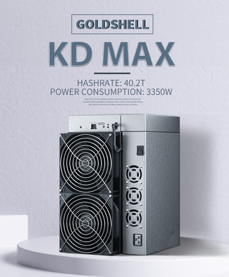 KD ανώτατος ανθρακωρύχος kda 40.2Th/s 3350W goldshell asic για τη μεταλλεία Kadena