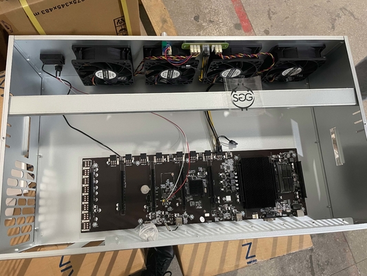Μηχανή AMD A68 8 πλαίσιο SSD 128G εγκαταστάσεων γεώτρησης μεταλλείας BTC ETH GPU εγκαταστάσεων γεώτρησης μεταλλείας Gpu