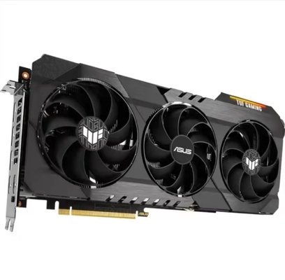 DP ανεμιστήρων ASUS Geforce Tuf Rtx3070ti O8g HDMI NVIDIA τρία