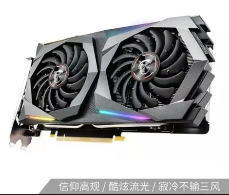 Διπλός ανεμιστήρας MSI Geforce Gtx 1660 έξοχο τυχερό παιχνίδι Χ 6GB 192bit