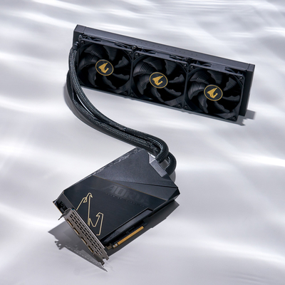 GDDR6X Nvidia Geforce Rtx 3090 Tj 24gb Gigabyte 3090 1935 MHZ Waterforce 1008 GB/S