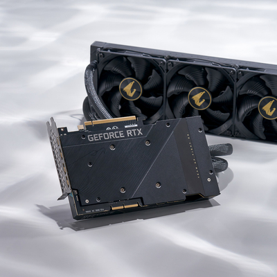 GDDR6X Nvidia Geforce Rtx 3090 Tj 24gb Gigabyte 3090 1935 MHZ Waterforce 1008 GB/S