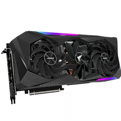 Τρεις Gigabyte ανεμιστήρων κάρτες γραφικών 8GB τρεις κύριος 3070 Tj Aorus ανεμιστήρων διακοσοπενηνταεξάμπιτο