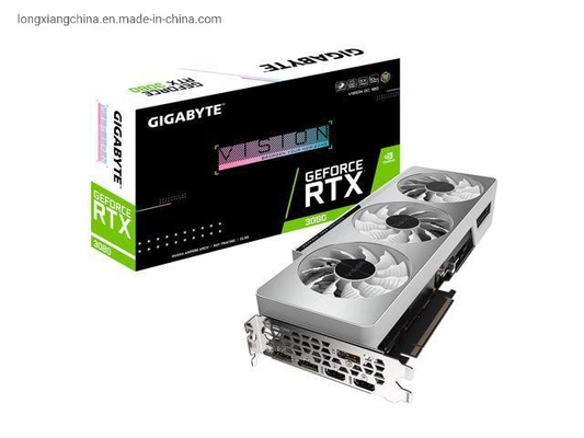 Geforce Rtx 3080 τυχερό παιχνίδι Χ επαγγελματική γραφική κάρτα σχεδίου 10ge-αθλητικών παιχνιδιών τρίο