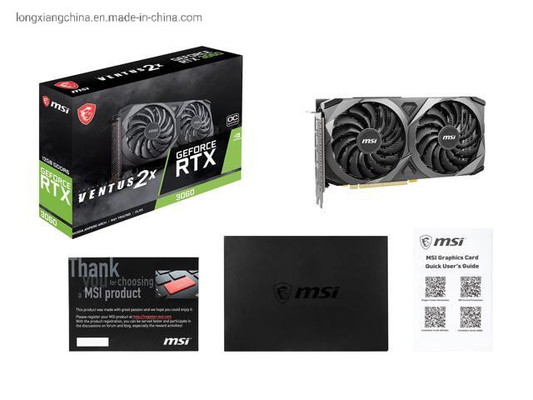 Κάρτα γραφικών 319x140x70MM MSI μη Lhr Rtx 3060ti 8g Gddr6