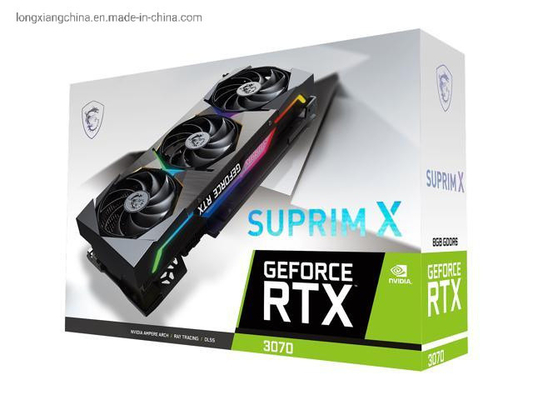 διακοσοπενηνταεξάμπιτο Geforce Rtx 3070 3080 άσπρο 8GB Gddr6 Pcie 4,0 V2 HDMI 2,1