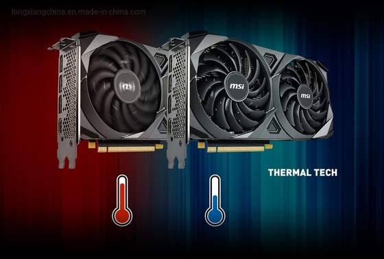 Rtx 3060 κάρτες γραφικών 8g 12g PCI Express 4,0 μεταλλείας Tj μη Lhr